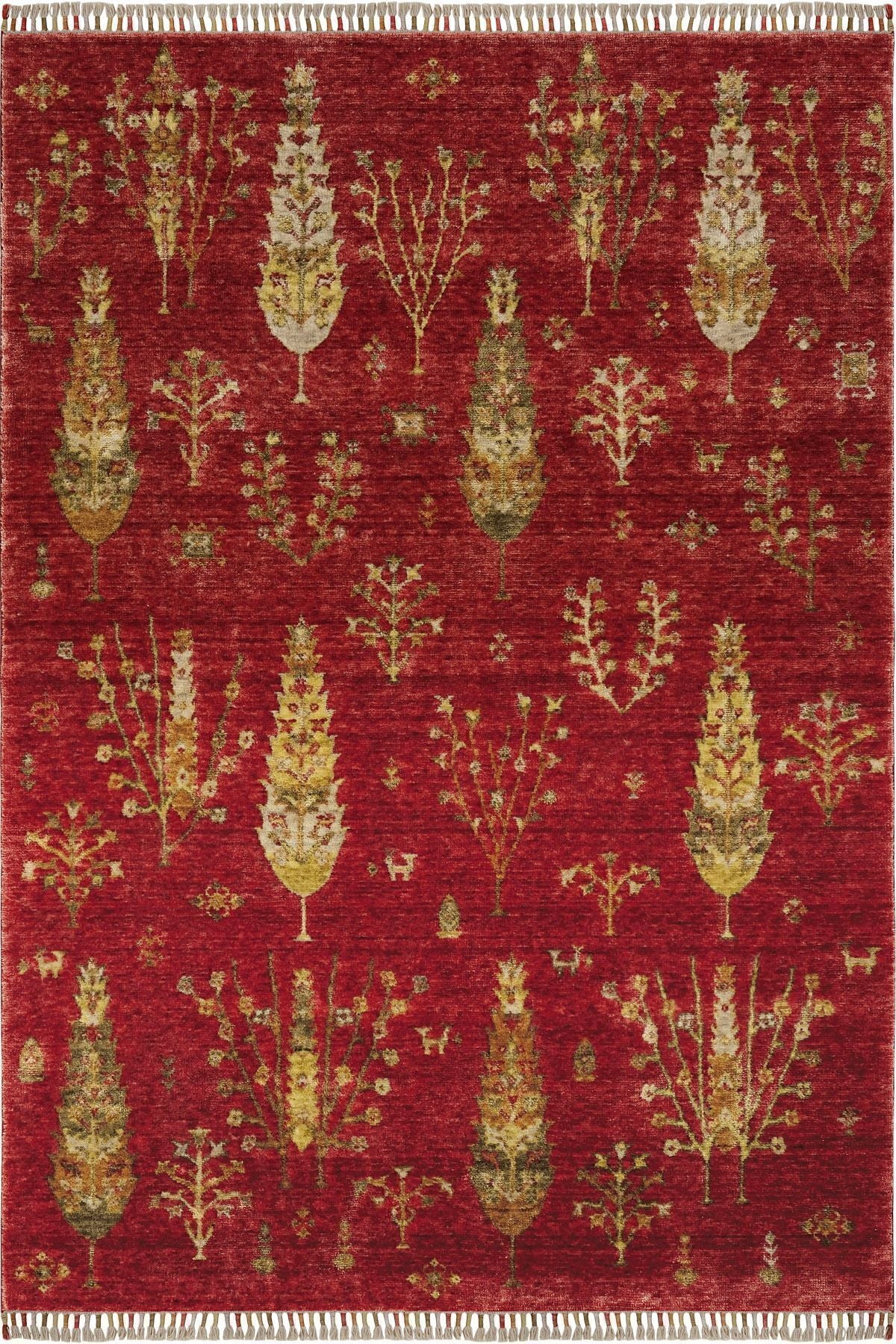 Cool Hali Galata 08 Red Carpet Authentic Living Room Carpet Scandinavian Carpet Bamboo Carpet Handwoven Hallway Carpet - MALLTURK