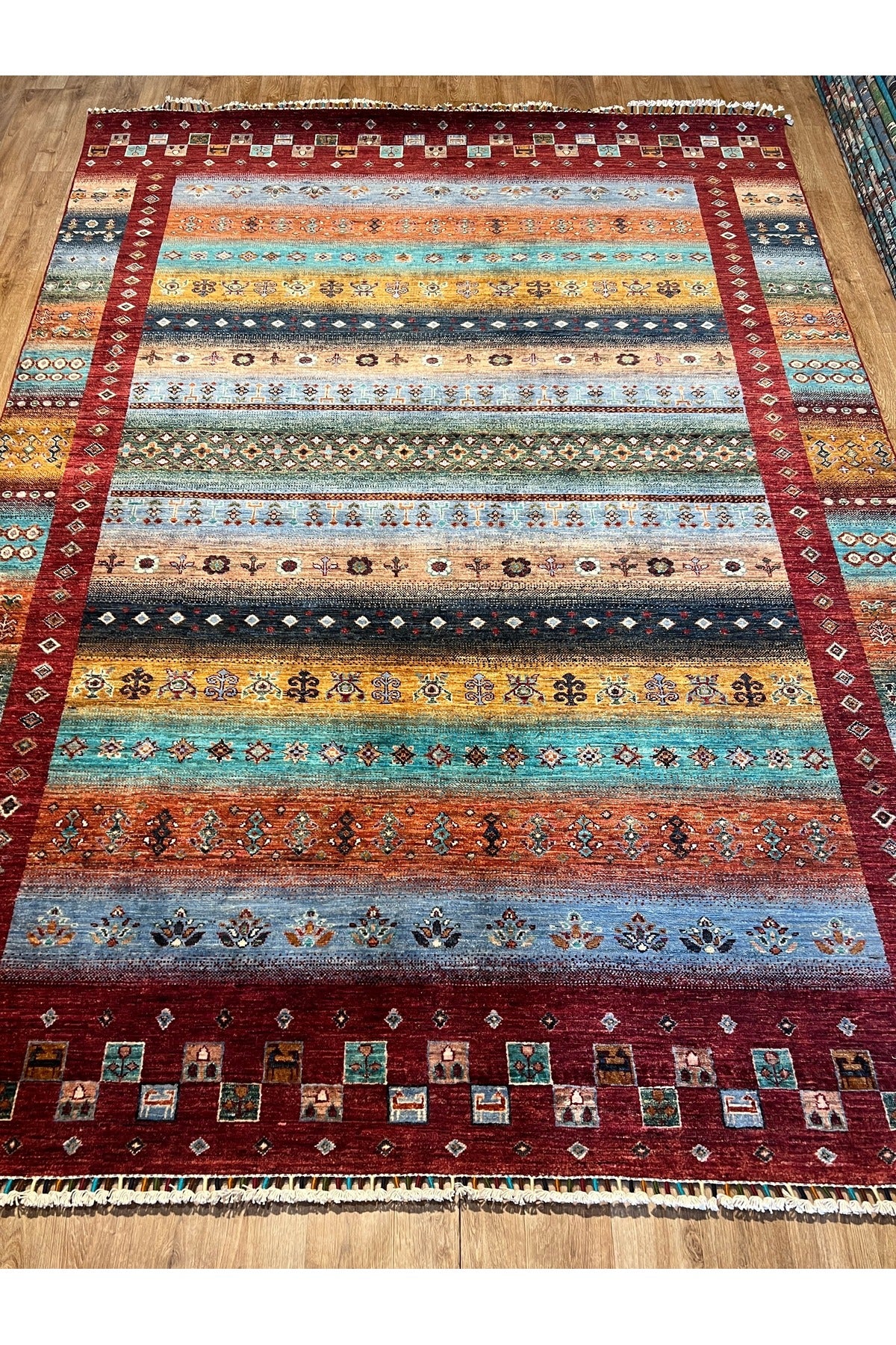 Turkmen Rug El DokumaAfghan Rug