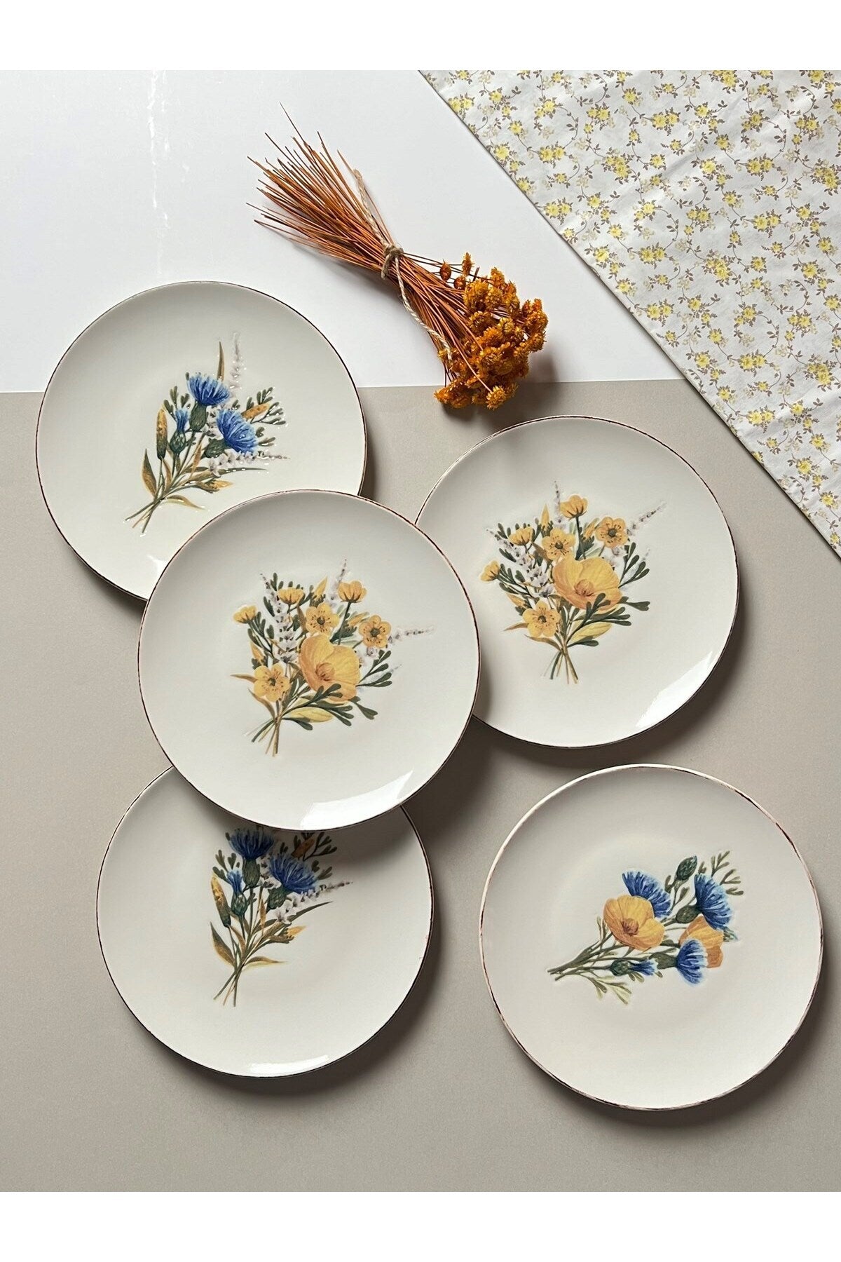 PORSER Lily Tuval Pasta Set 21cm 6 kisilik 6 Parca TVL6PTPRS1062 - MALLTURK