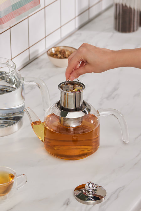 Karaca Panora induction Base Glass Maxi Teapot Set - MALLTURK