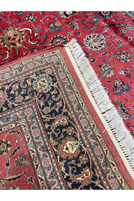 RD RAMAZAN DAG Hand Rug Art Hand-Woven Iranian Isfahan Rug Premium Quality Size 280x180 - MALLTURK