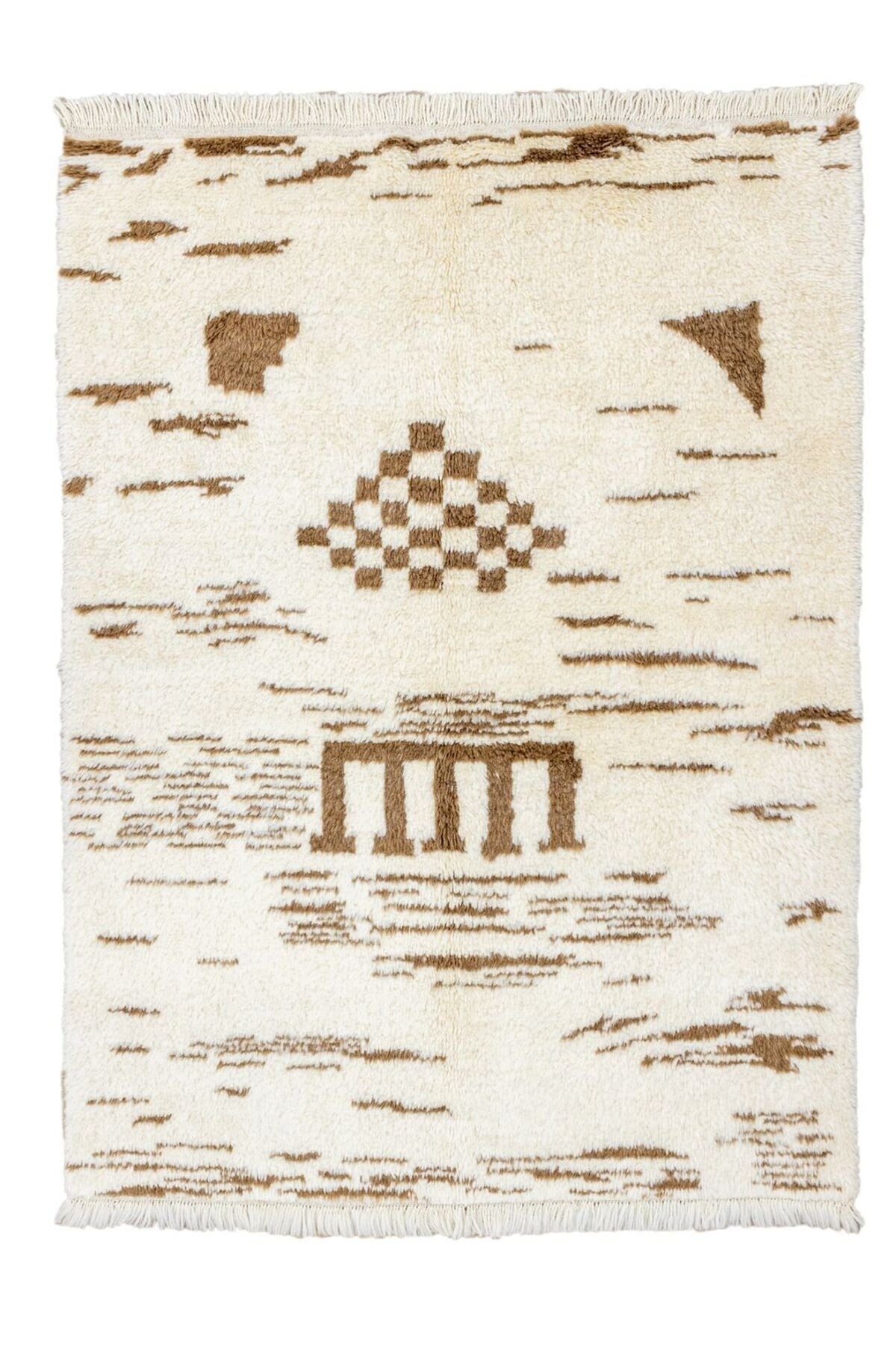 Soho Antiq Meknes Hand-Woven Moroccan Style Wool Rug 140x191 cm - MALLTURK