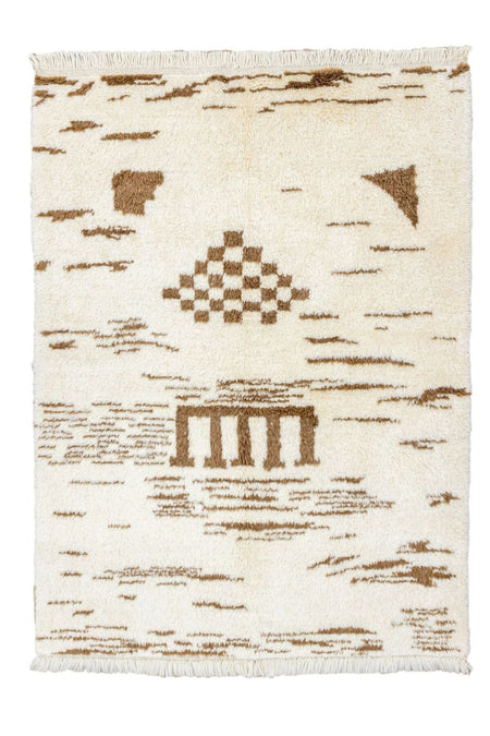 Soho Antiq Meknes Hand-Woven Moroccan Style Wool Rug 140x191 cm - MALLTURK