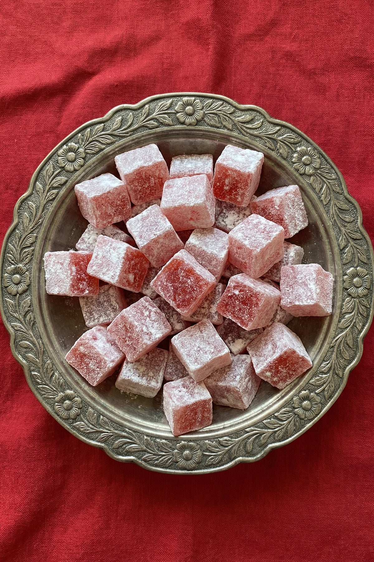 Vassav Rose Flavored Turkish Delight 500gr - MALLTURK
