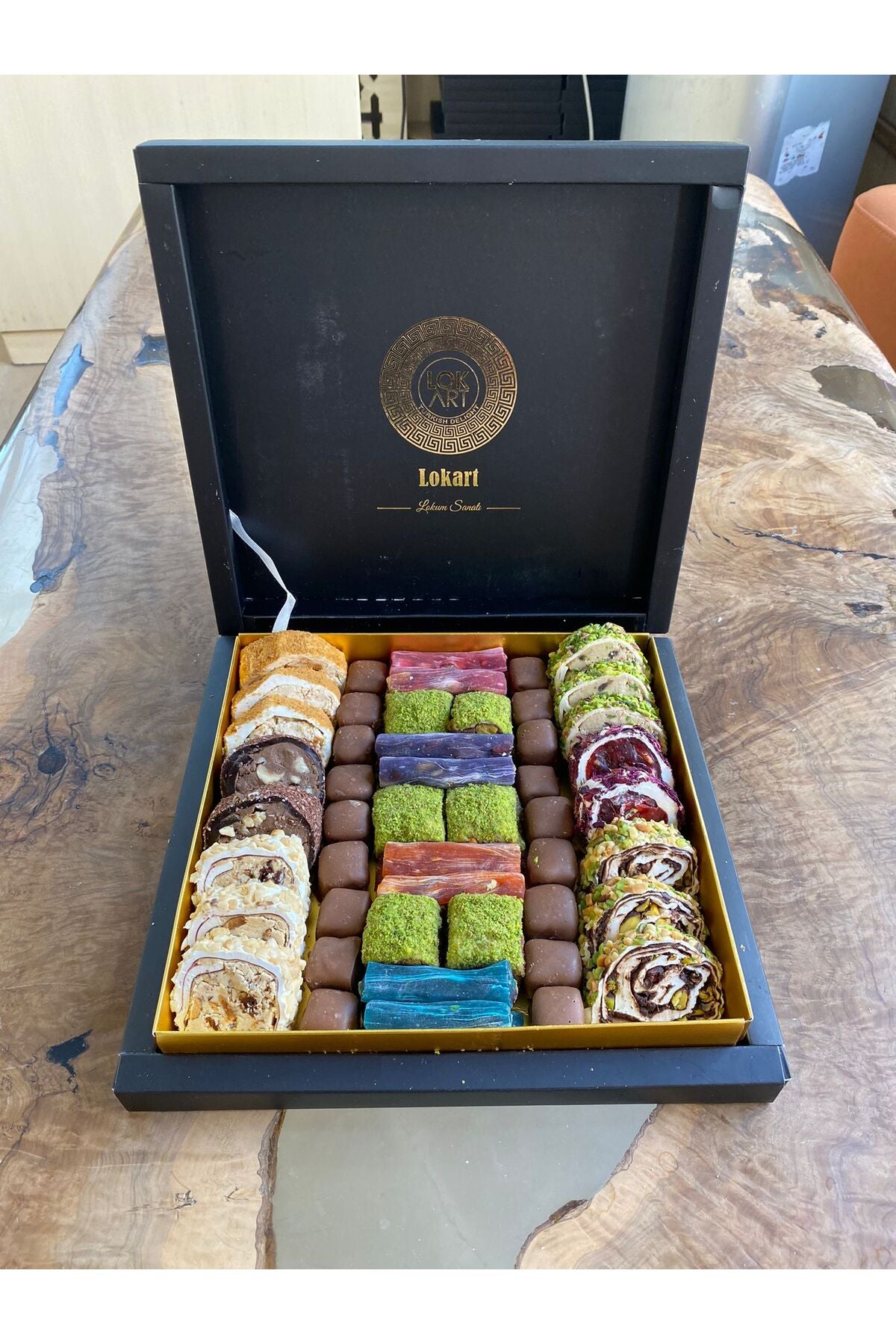 Lok art vip Assorted Turkish Delight paketi 900 g