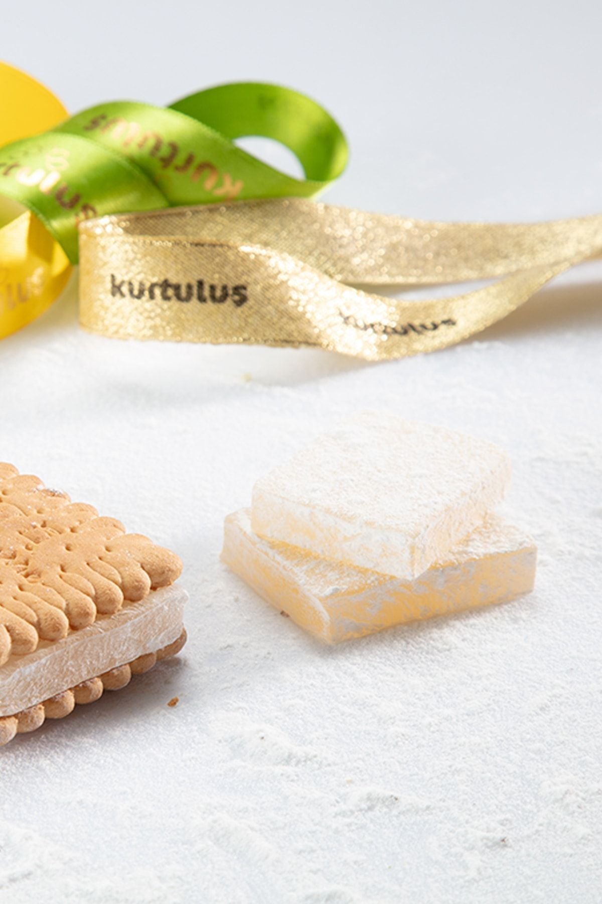 Genel Markalar Plain Biscuit Size Turkish Delight 500gr - MALLTURK