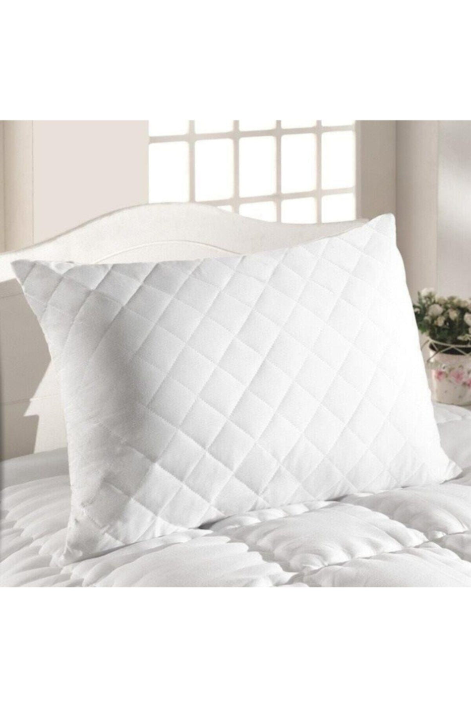 Zuka Home Cotton Quilted Pillow Protector - MALLTURK