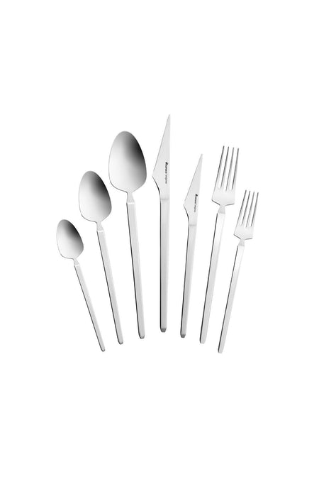 Karaca new glacial 84 Piece 12 Place Setting Flatware Set v2 - MALLTURK