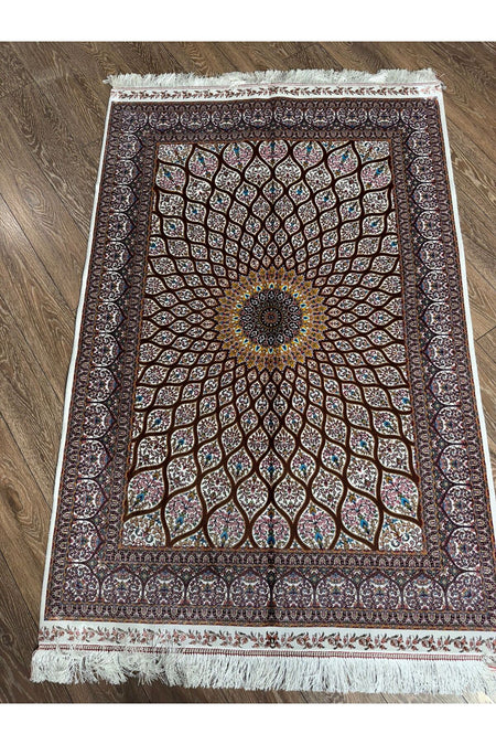 Rustikev Iranian Silk Rug
