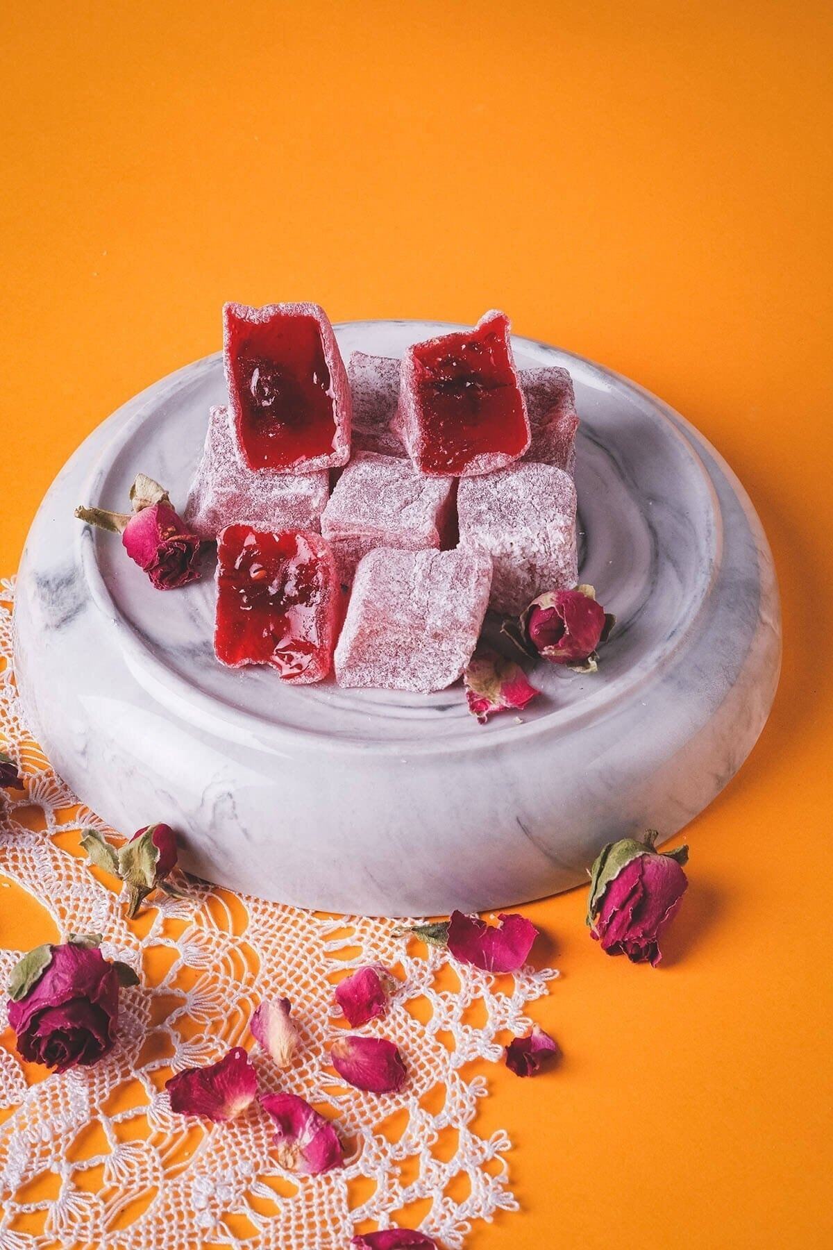 Altan sekerleme Rose Flavored Turkish Delight 1000 g - MALLTURK