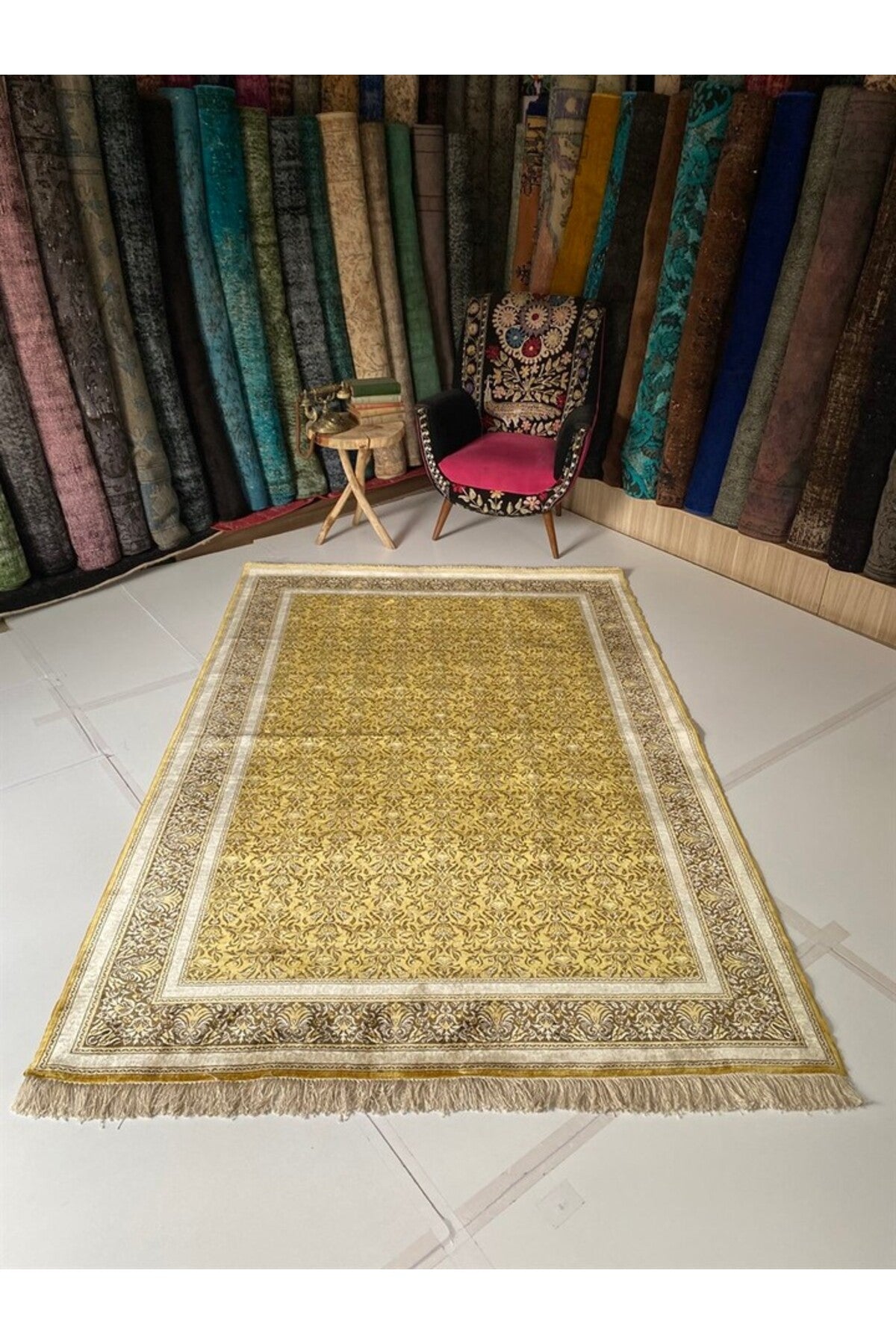 SIRVAN Rug Hand-Woven Wool Rug - MALLTURK