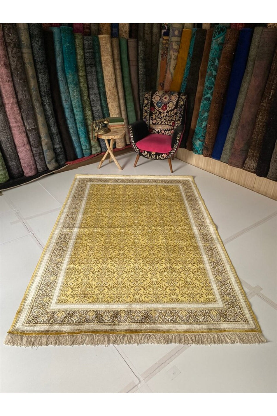 SIRVAN Rug Hand-Woven Wool Rug - MALLTURK
