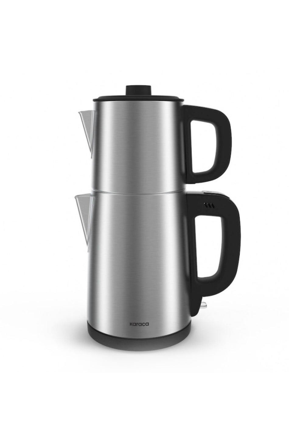 Karaca TeaBig XL 2-in-1 Stainless Steel Tea Maker and Water Kettle with 35 Tea Cup Capacity (inox) - MALLTURK