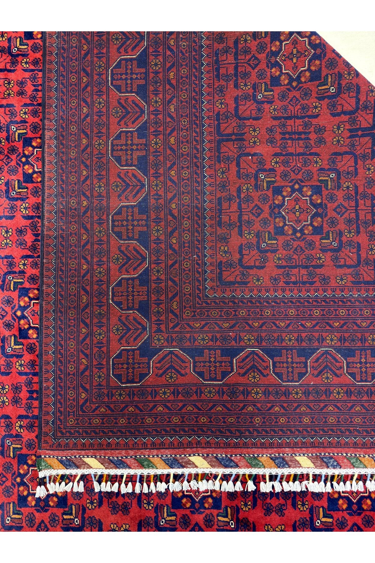 Afgan Rug Hand-Woven 12 Meter Large Living Room Special Offer 100% Wool Natural Dye - MALLTURK