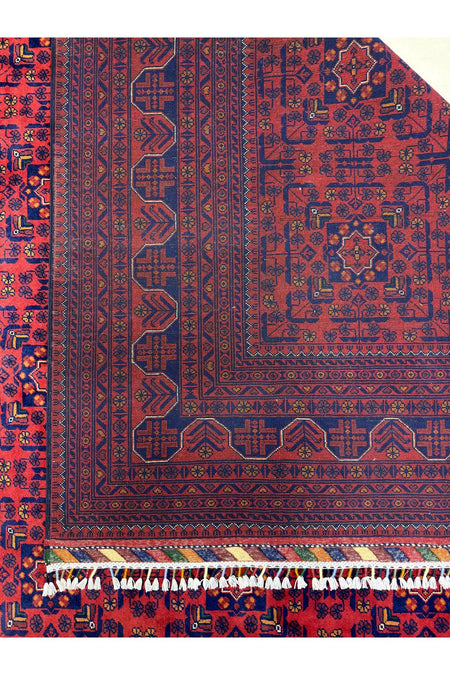Afgan Rug Hand-Woven 12 Meter Large Living Room Special Offer 100% Wool Natural Dye - MALLTURK