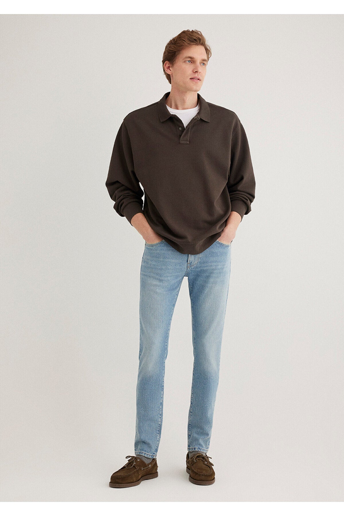 James Classic Denim Misty Light Mavi Jeans 0042486407 - MALLTURK