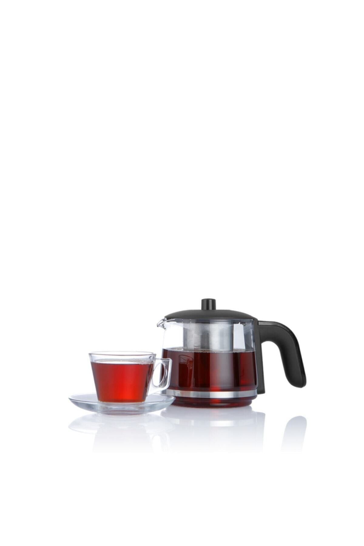 Arnica Demli Stil iH33204 Glass Teapot Tea Maker, Red - MALLTURK