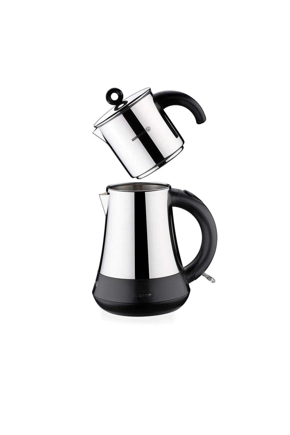 KORKMAZ Hasbahce Electric Kettle Glossy-Black A851 - MALLTURK