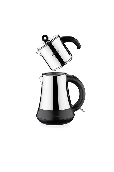 KORKMAZ Hasbahce Electric Kettle Glossy-Black A851 - MALLTURK