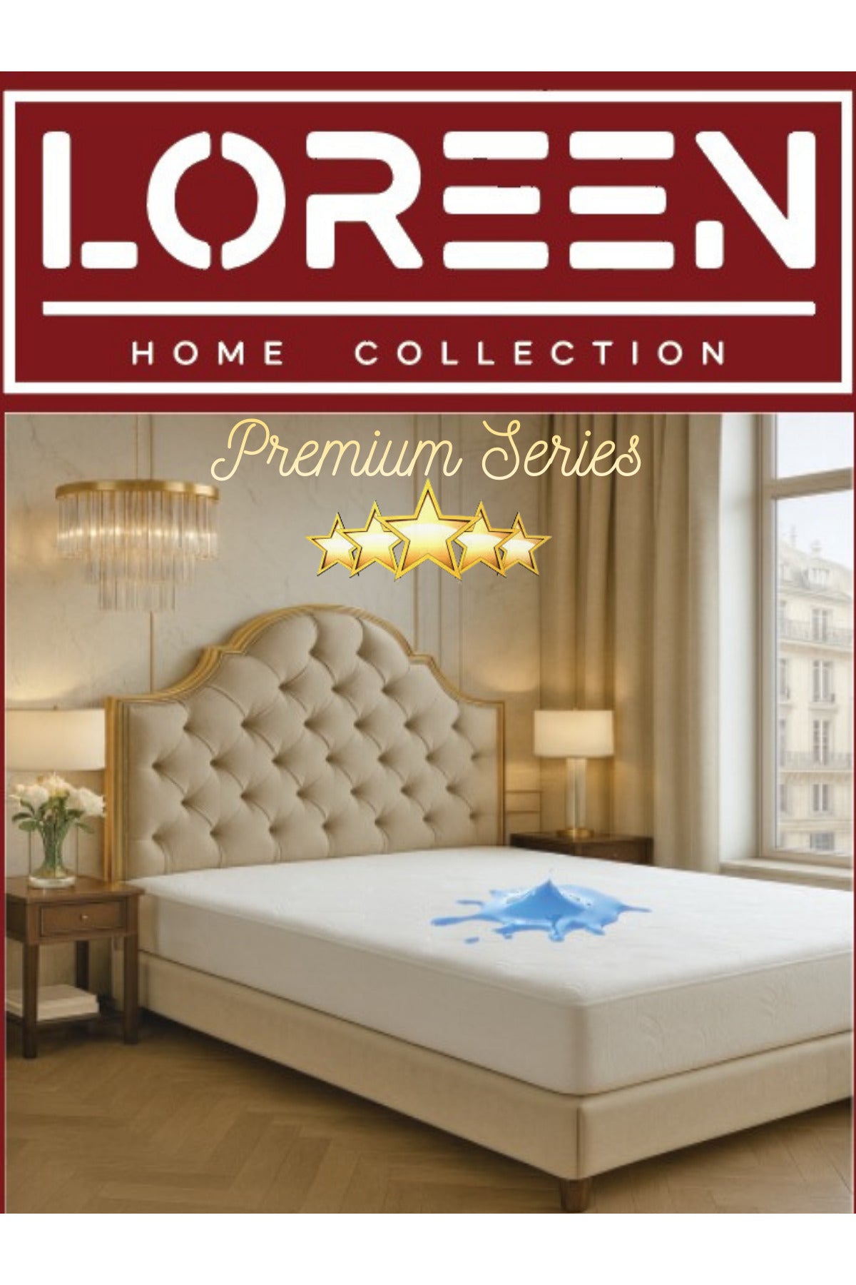 LOREEN HOME Orme Mattress Protector - MALLTURK