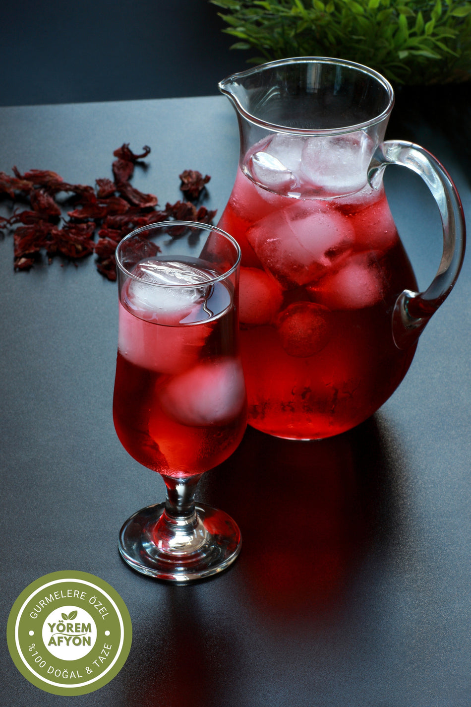 Gulcehre Yorem Afyon Pure Ground Hibiscus, Okra Flower, Mecca Rose {hibiscus Sabdariffa} | 85gr. - MALLTURK