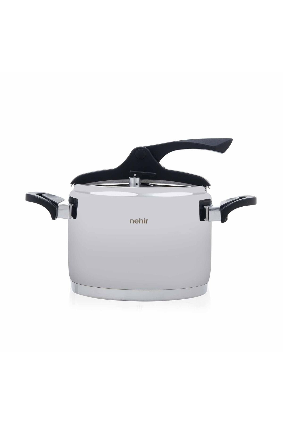 Nehir Silver Trend Pressure Cooker - 6 Lt - MALLTURK