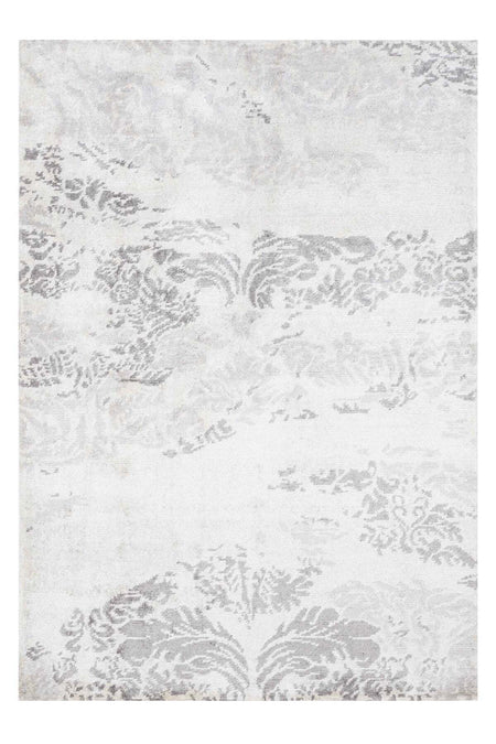 Naar Hali Nepal 3500 Grey Handwoven Thick Bamboo Carpet 120x180 - MALLTURK