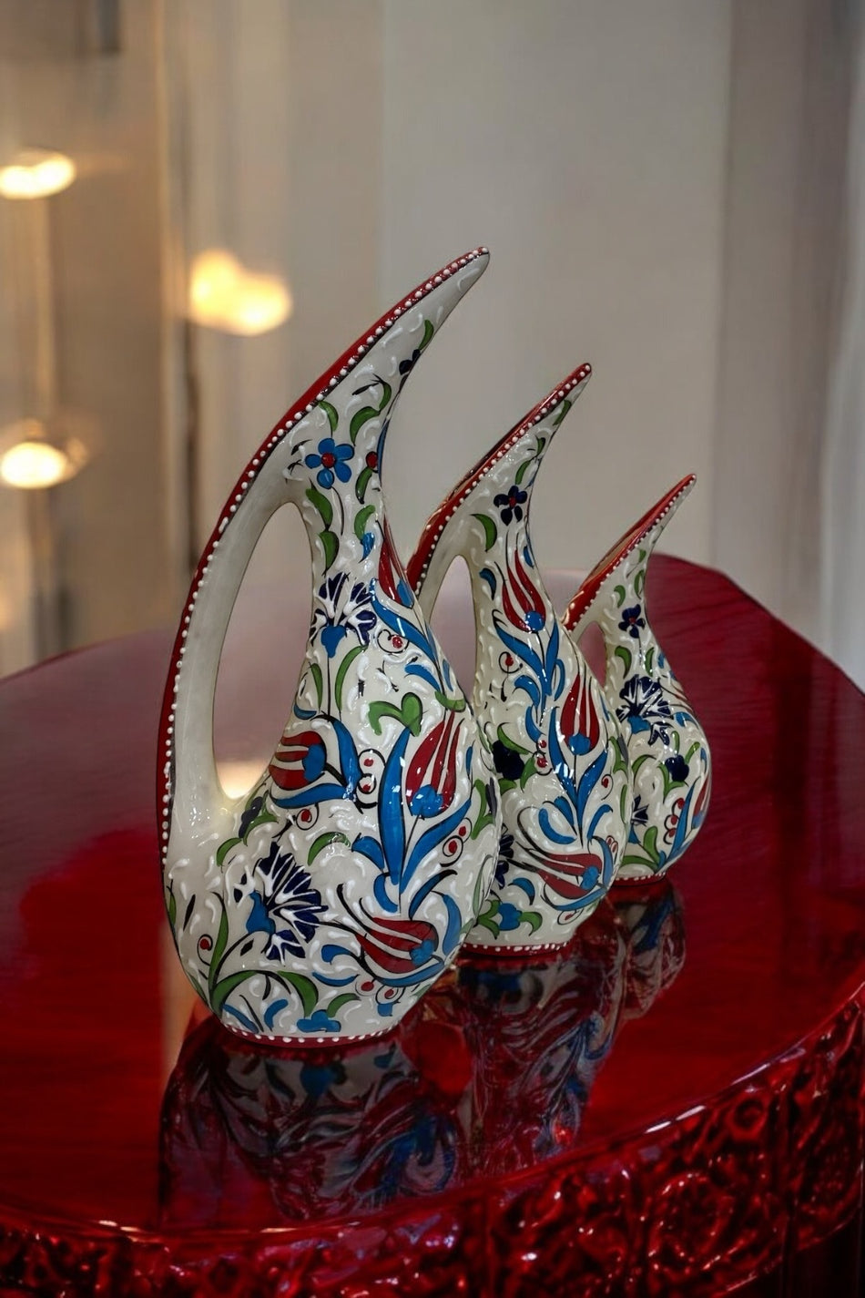 Eporselen Triple Pelican Vase - MALLTURK
