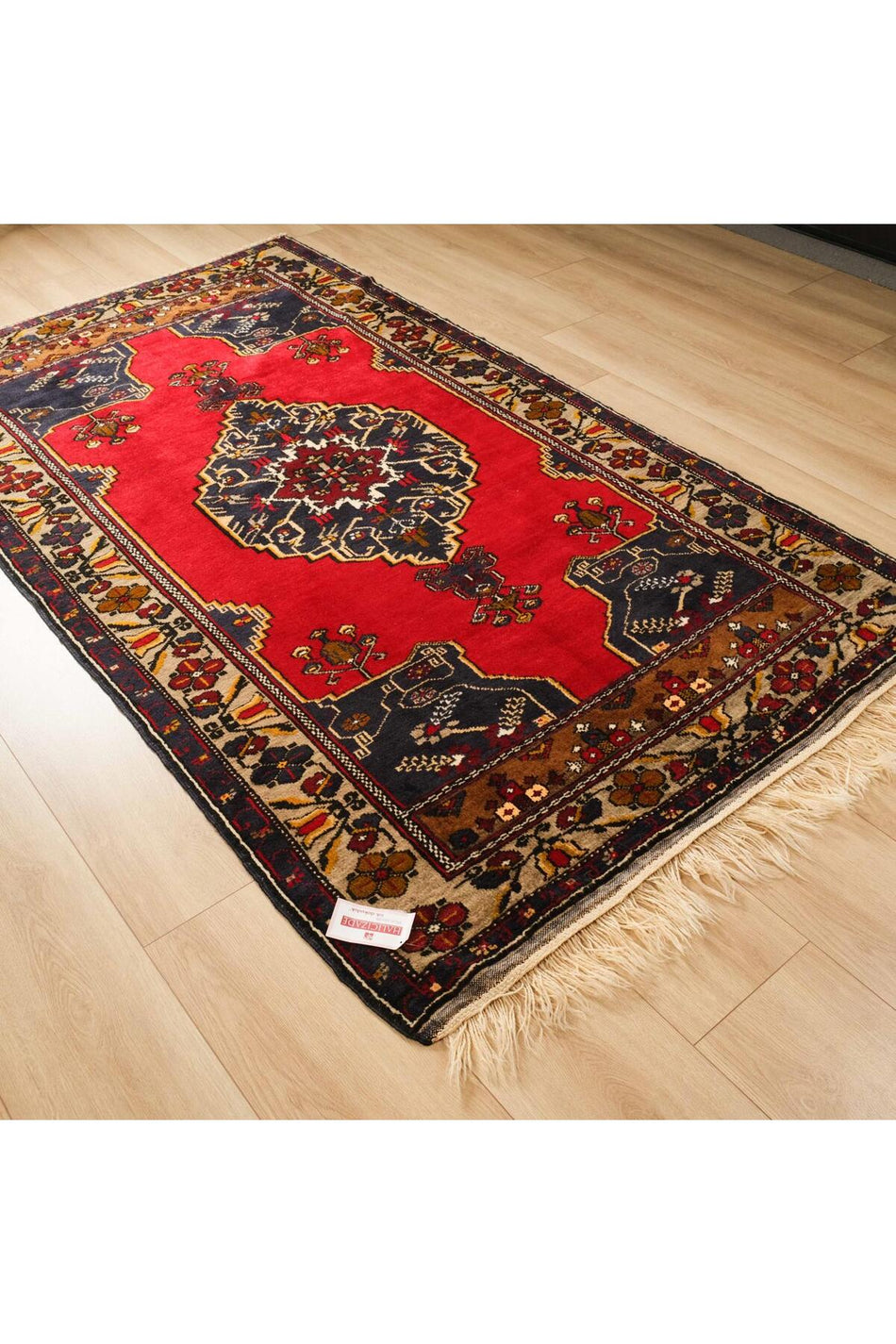 Alfombra tejida a mano con diseño anatolio de Halıcızade