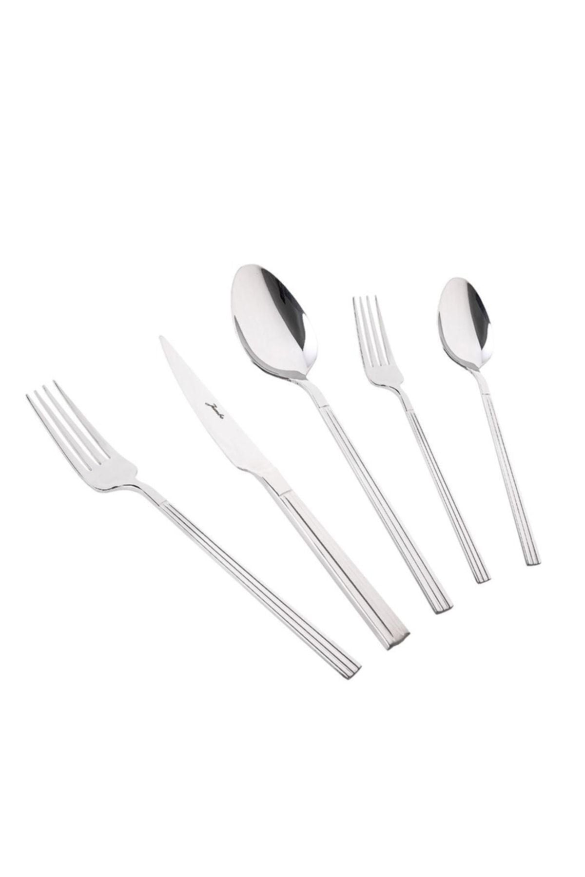 Jumbo 5300 12 Place Setting 60 Piece Flatware Set - MALLTURK