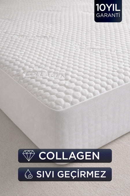 Dream Time Collagen Luxury Waterproof Mattress Protector - MALLTURK