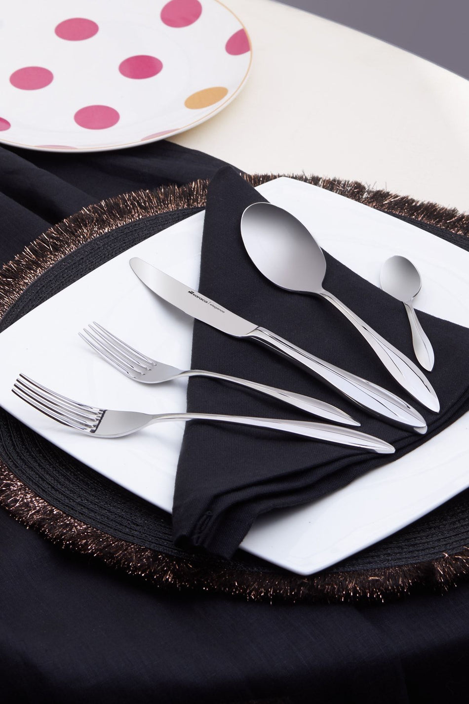 Karaca costa 60 Piece 12 Place Setting Flatware Set - MALLTURK