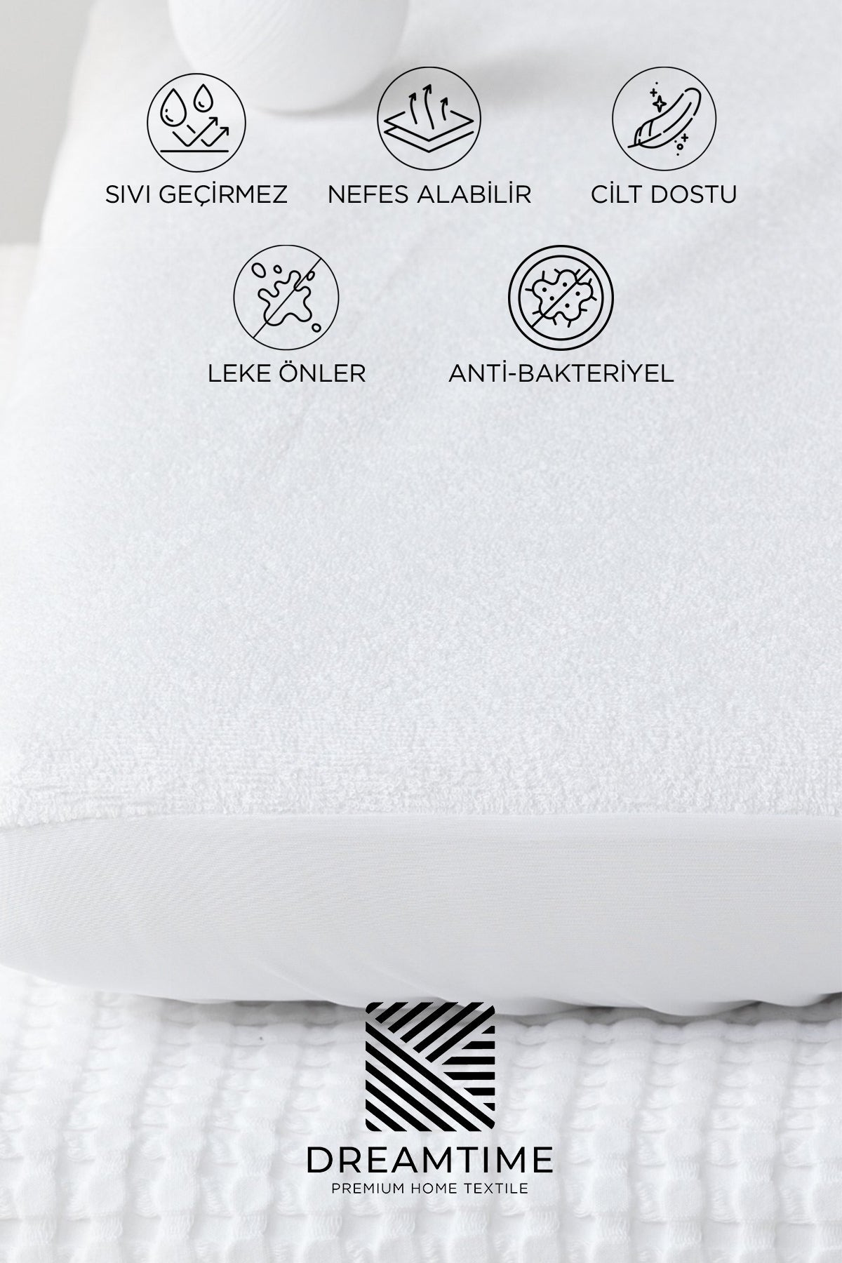 Dream Time Waterproof Cotton Baby & Kids Mattress Protector - MALLTURK