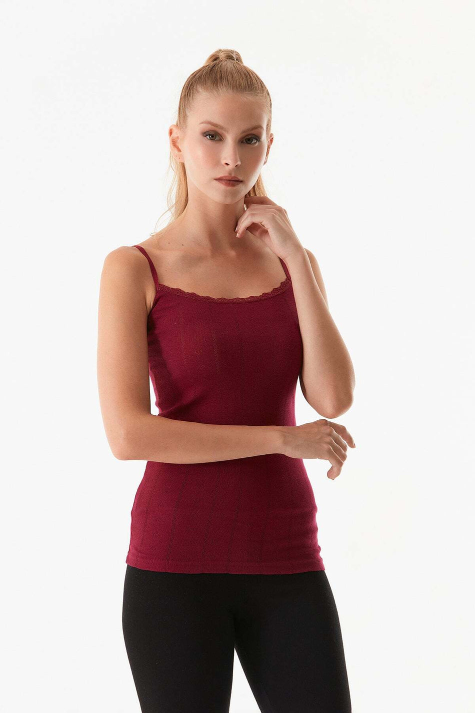 Lace Thin Strap Athlete