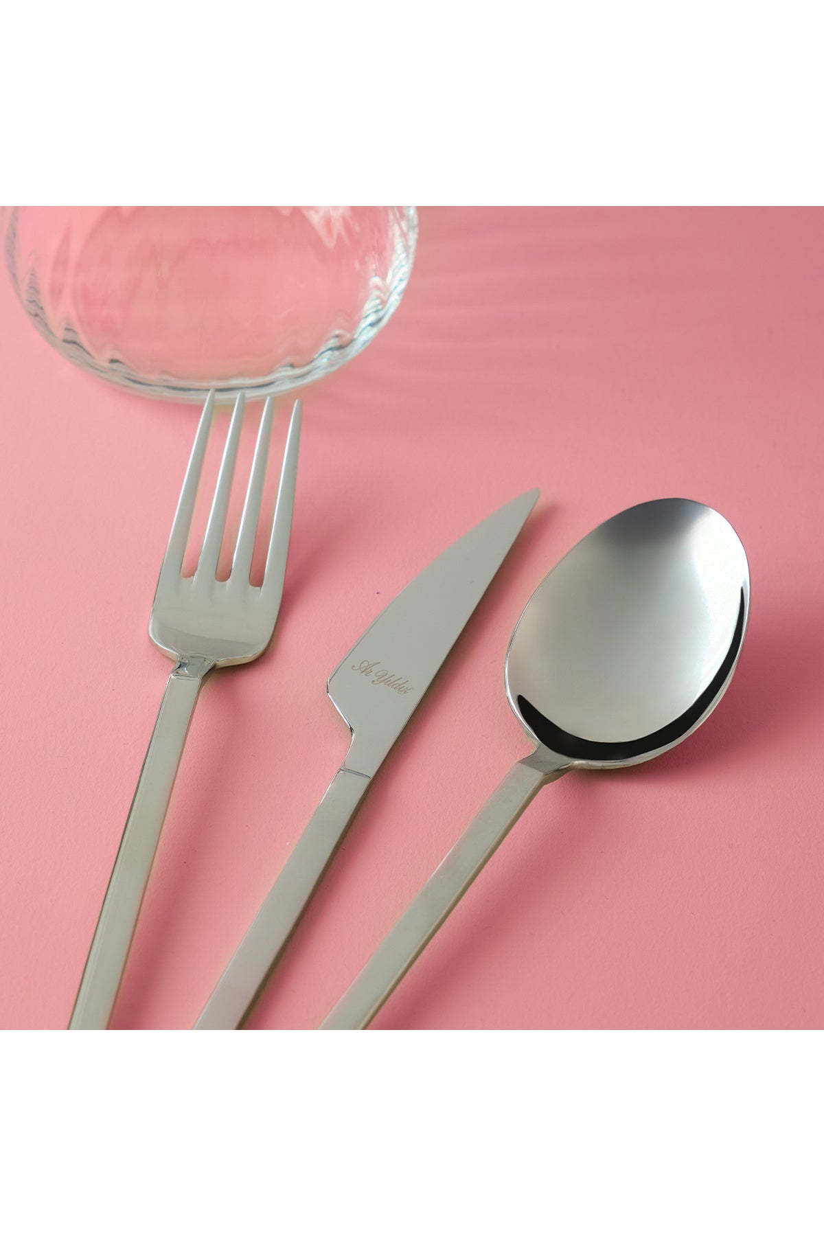 Aryildiz solo 60 Piece 12 Place Setting Flatware Set - MALLTURK