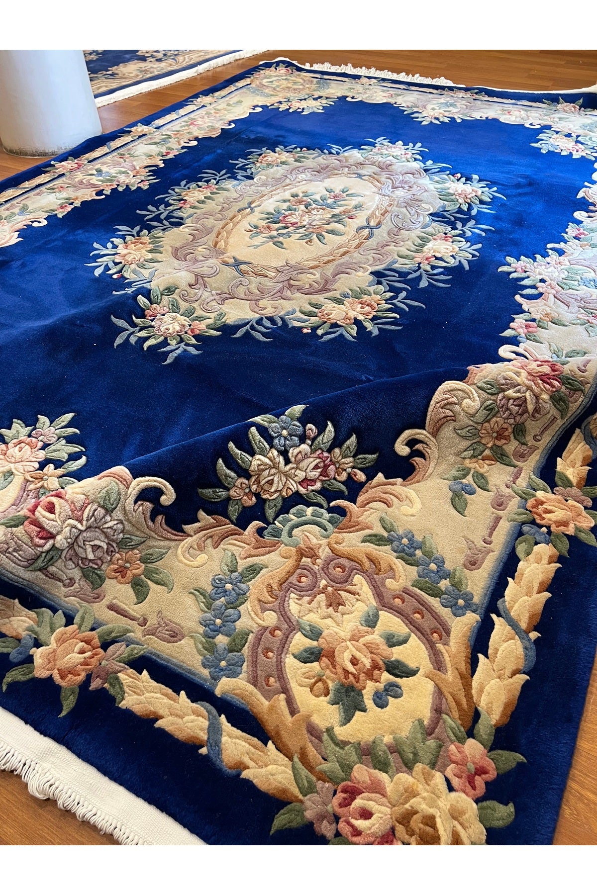 RD RAMAZAN DAG Hand Rug Art Hand-Woven Embossed Chinese Rug Size 350x250 - MALLTURK