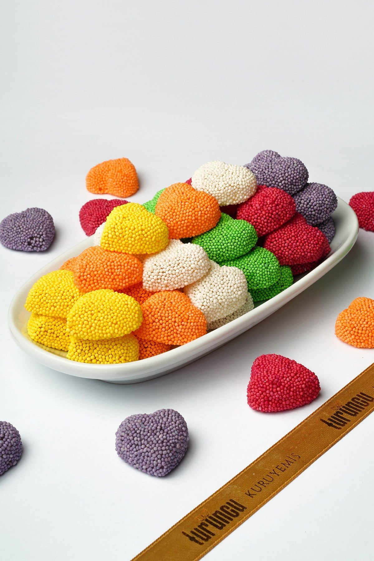 Turuncu Kuruyemis Fruit Flavored kalpli Jelly 1 kg - MALLTURK
