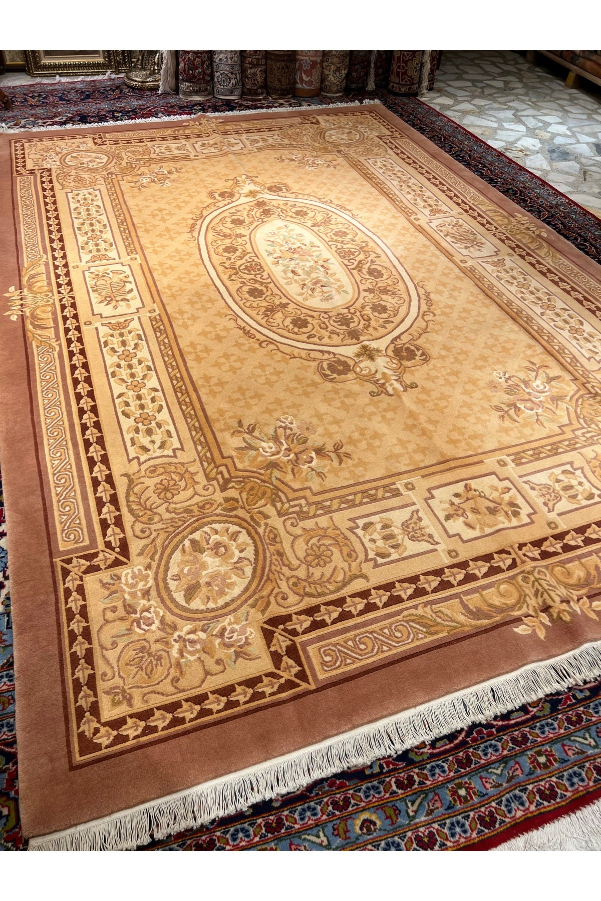 RD RAMAZAN DAG Hand Rug Art Hand-Woven Obison Rug Size 300x200