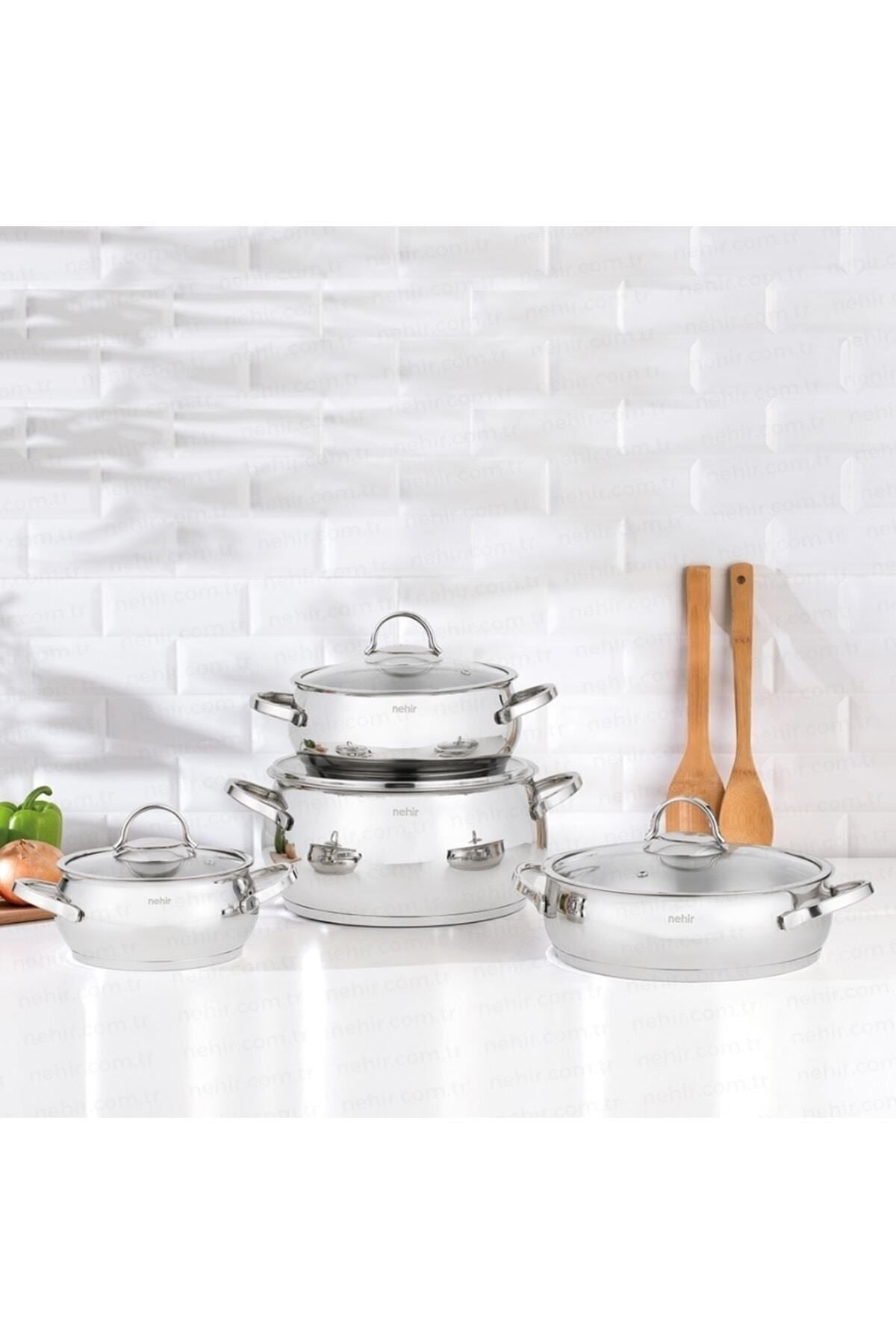 Nehir Luks 8 Piece Tnecere Set