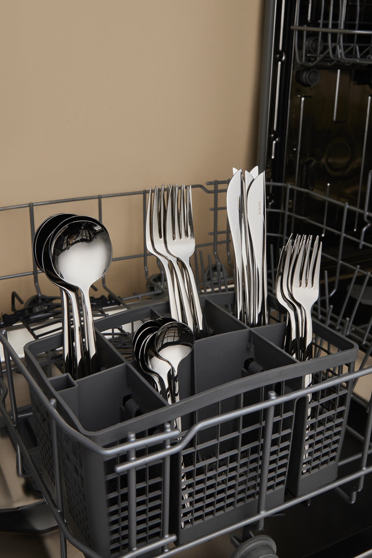 Karaca orion platin 30 Piece 6 Place Setting Flatware Set - MALLTURK
