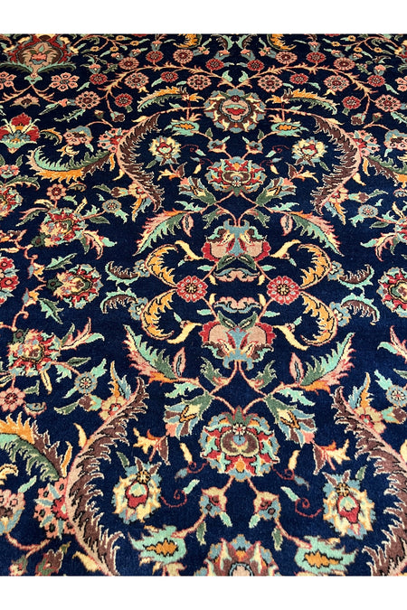 RD RAMAZAN DAG Hand Rug Art Hand-Woven Sivas Prison Workshop Hereke Rug Viyana Pattern Collector Piece Size 345x245 - MALLTURK