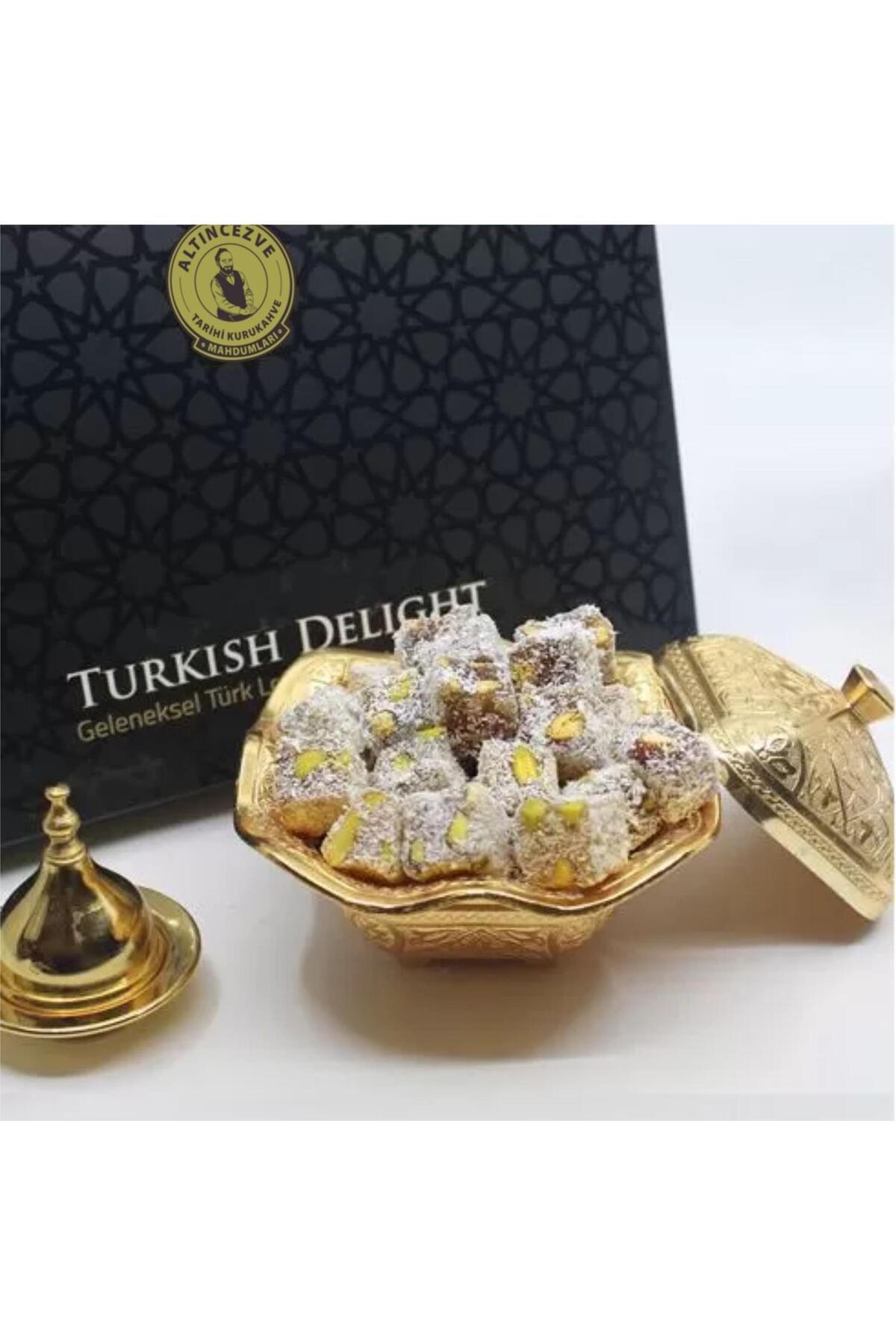 Altincezve Double Roasted Pistachio Coconut Turkish Delight 400 g