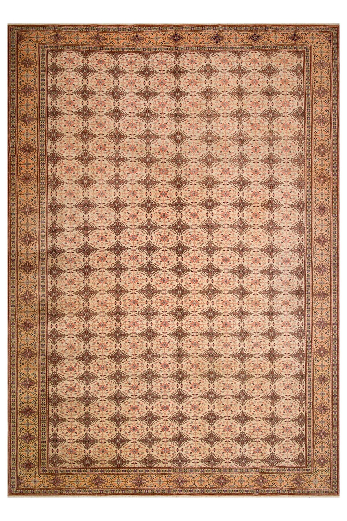 Sempati Rug Hand-Woven Distressed Vintage Kayseri Rug 283 x 416 cm 9999 - MALLTURK
