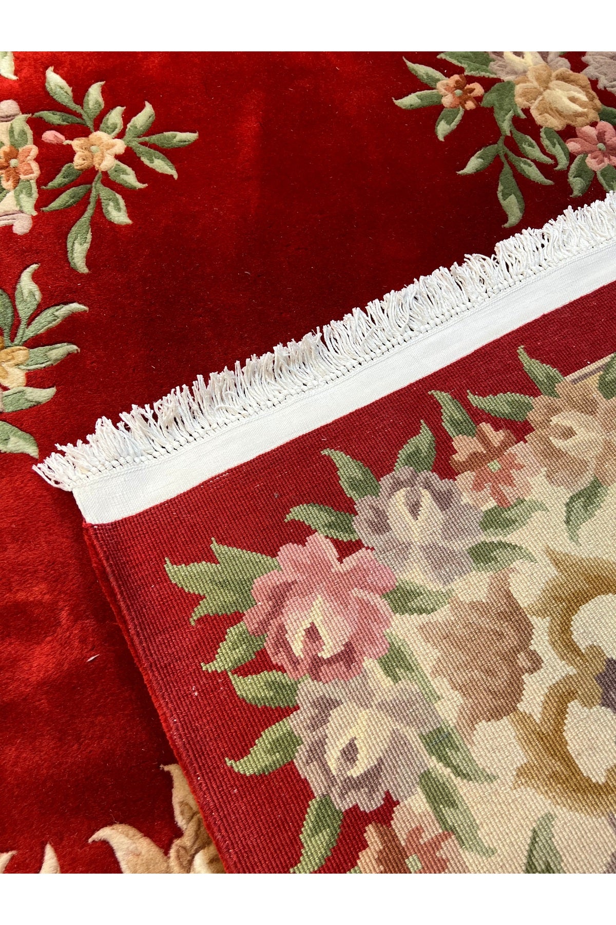 RD RAMAZAN DAG Hand Rug Art Hand-Woven Embossed Chinese Rug Premium Quality Size 425x307 - MALLTURK