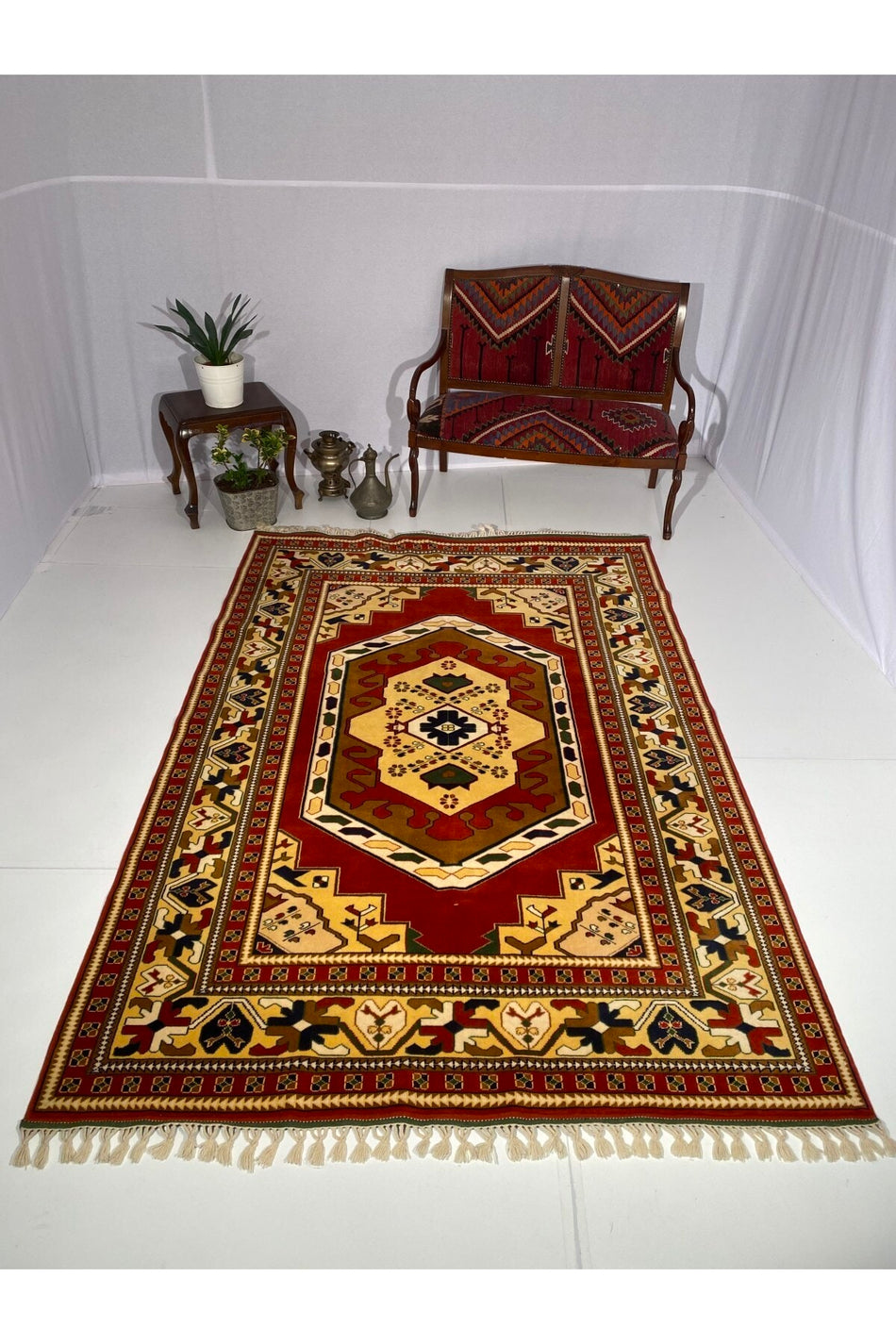 Sirvan Hali Handwoven yoruk Carpet - 180 x 256 - MALLTURK