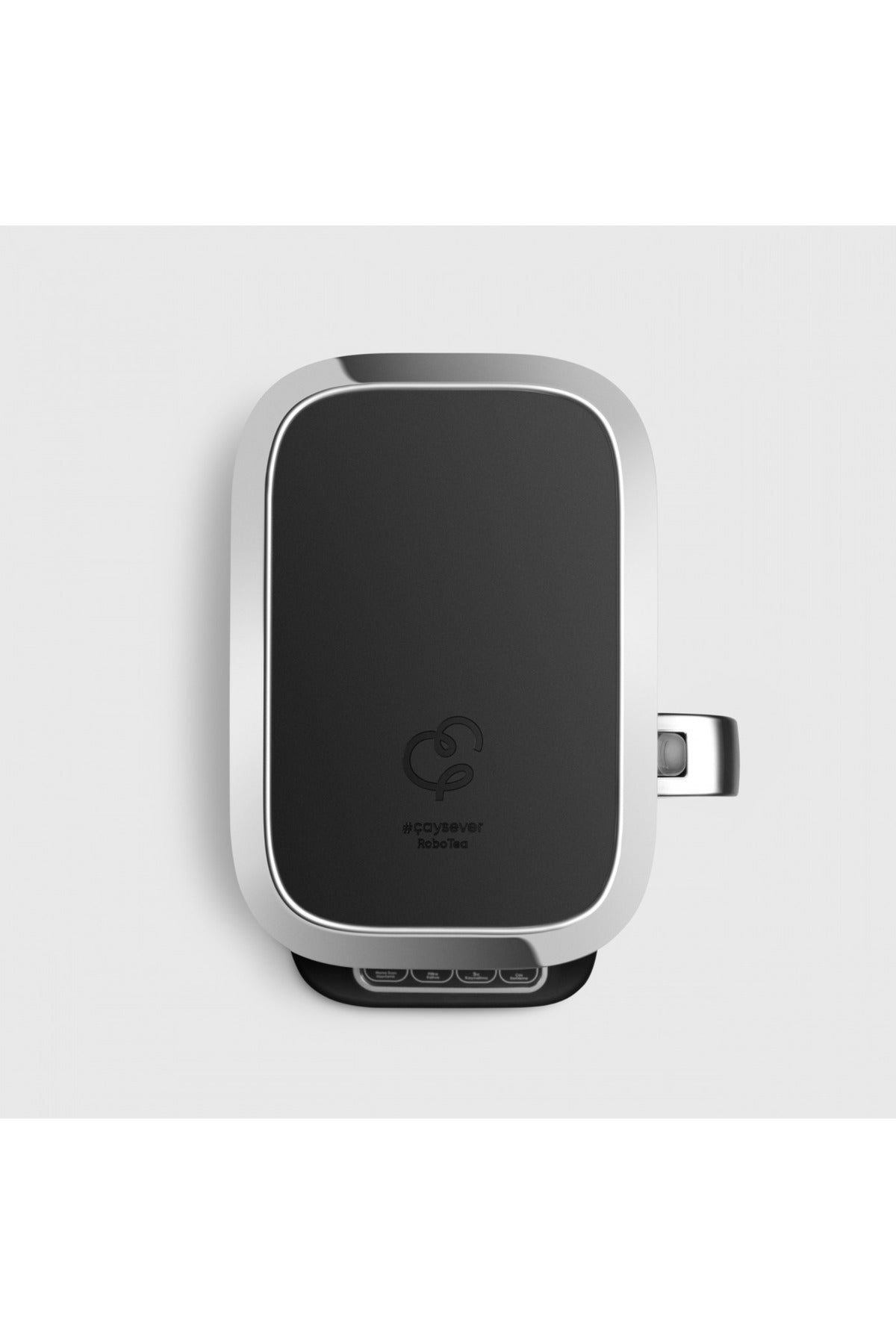 Karaca Tea Lover Robotea Pro 4 in 1 Talking Automatic Glass Tea Maker Water Heater 2500W Black Chrome - MALLTURK