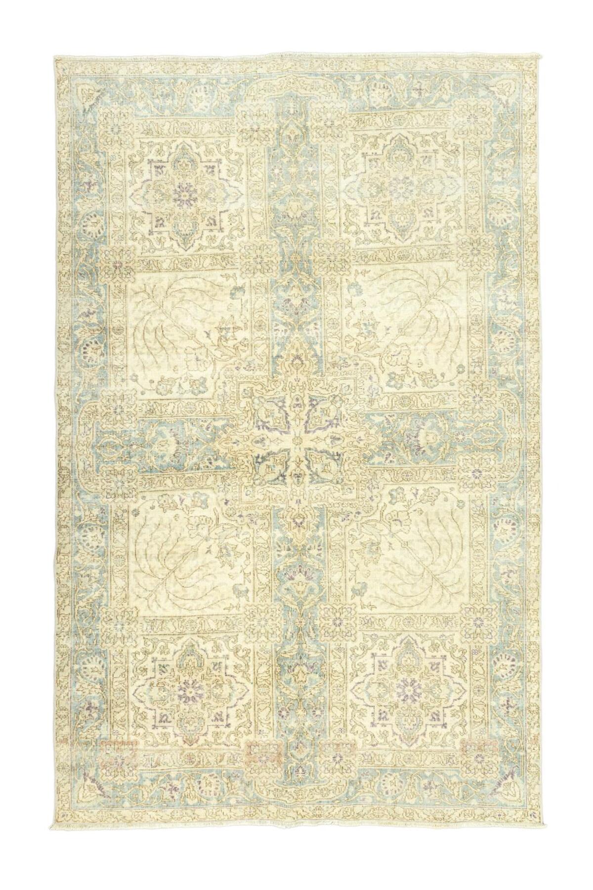 Soho Antiq Elburz Kutu Pattern Hand-Woven Rug 196x291 cm - MALLTURK