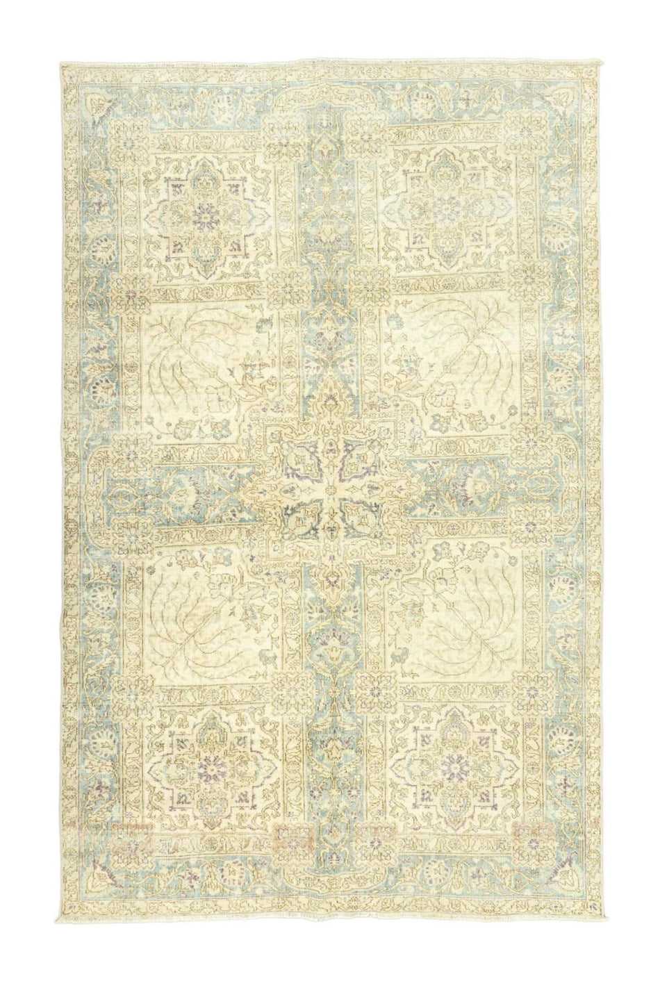 Soho Antiq Elburz Kutu Pattern Hand-Woven Rug 196x291 cm - MALLTURK