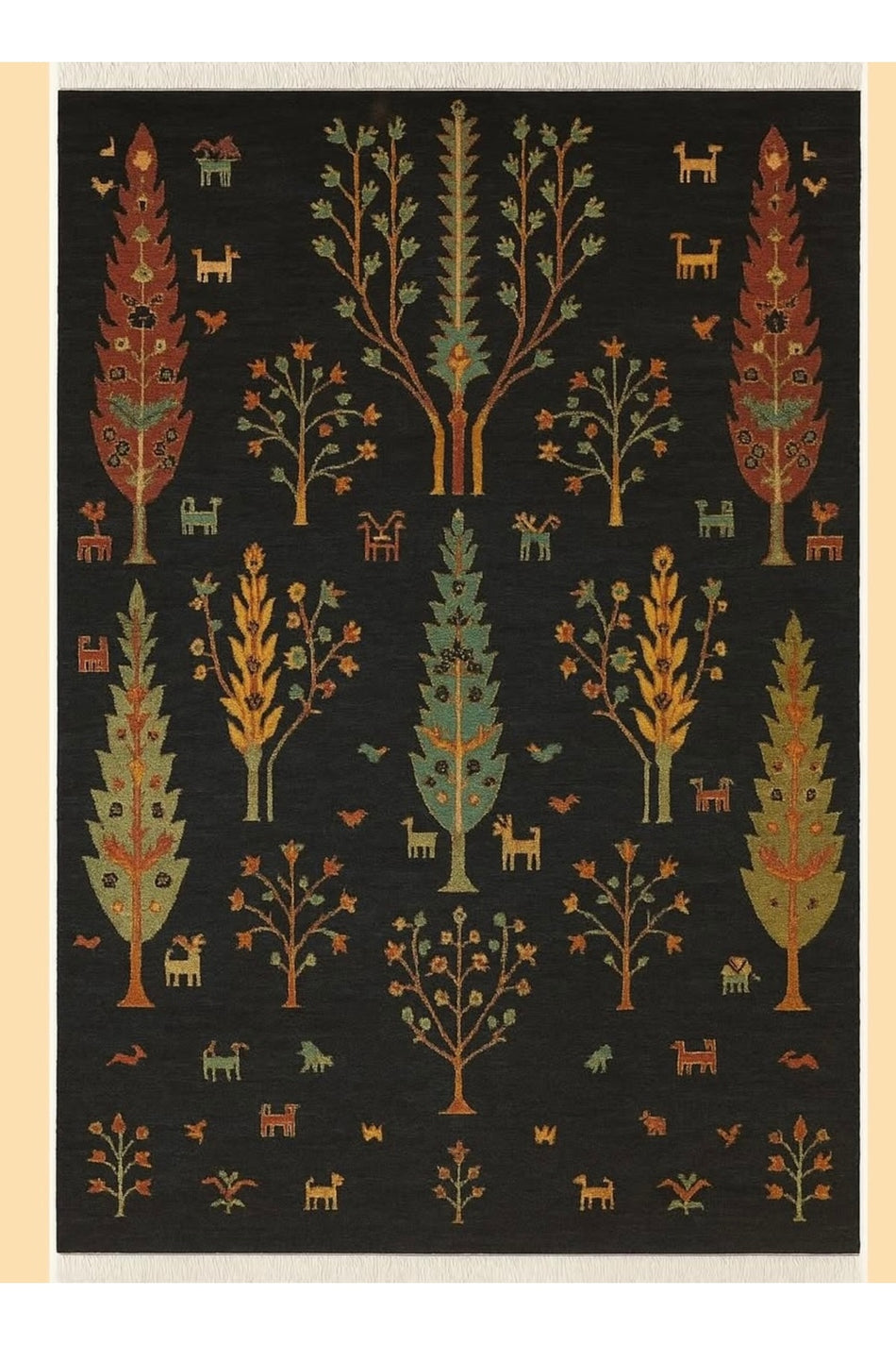 Anatolia Looms Afghan Sultani Hand-Woven Rug