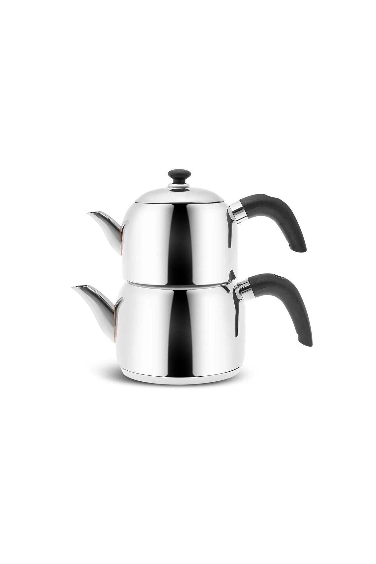 Karaca Edge Mini induction Base Teapot Set, Black - MALLTURK